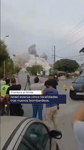 💣🇮🇱 Frontera al límite | Israel intensifica sus bombardeos en el Líbano y ordena nuevas evacuacio