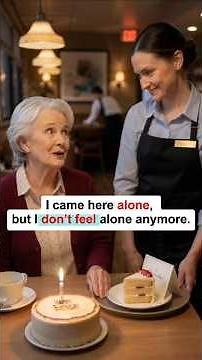 🎂❤️I Celebrated My Birthday Alone… But I Wasn’t Lonely | Easy English Shadowing(A2)#speakingenglish