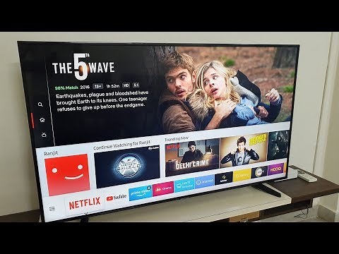 Samsung Affordable 4K 55" UHD Smart TV - NU6100