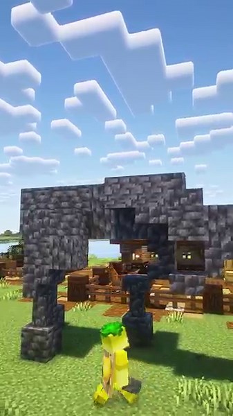 Horse Statue Design #minecraft #minecrafttutorial #minecraftbuilding #outside #horse #statue