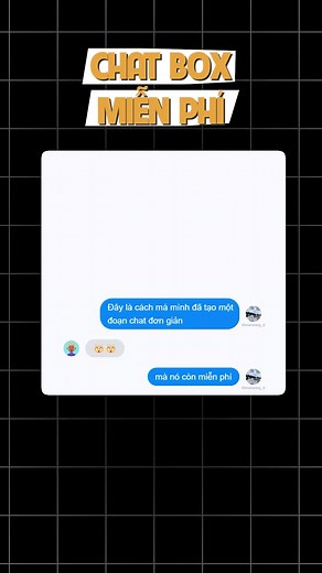 Cách tạo box chat đơn giản và hiệu quả cho video