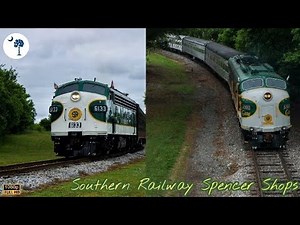 [1080p] North Carolina Transportation Museum: Southern Streamliners at Spencer Shops