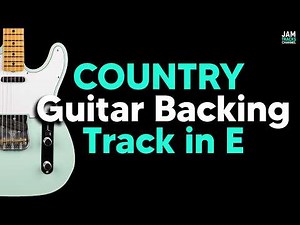 Classic Country Jam in E – 170 BPM Backing Track with Tabs