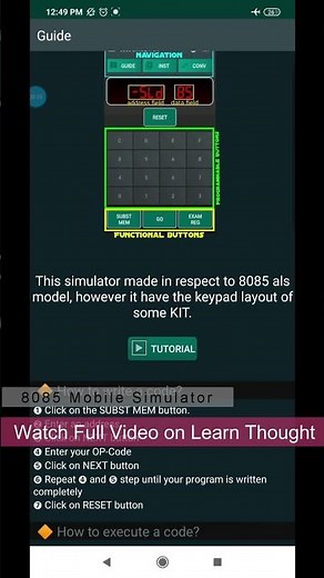 8085 Simulator