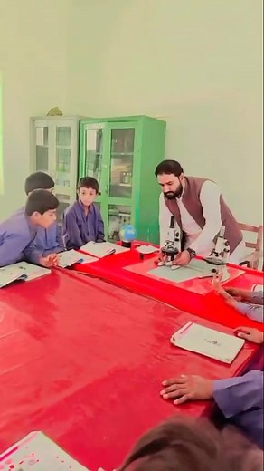 Today, at Government Boys High School Khajjak, an informative lesson was conducted for Grade VI students to enhance their understanding of scientific instruments. The students were given detailed guidance about the different parts of the microscope, their functions, and its proper use. They not only showed great interest but also practically observed various specimens through the microscope, which significantly increased their scientific knowledge and curiosity. GOVT, BOYS HIGH SCHOOL KHAJJAK. |
