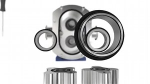 Rotary lobe pumps animations