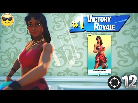 12 Kill Trio Win With The NEW Boardwalk Ruby Gameplay In Fortnite Battle Royale (Season 7)