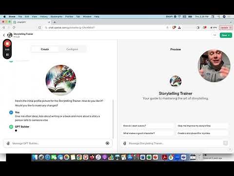Creating Your Own GPT App with ChatGPT - A Step-by-Step GPT Building Demo
