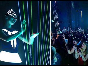🎼 Laser Harp Immersive Music Show | ILLIZIUM events UAE