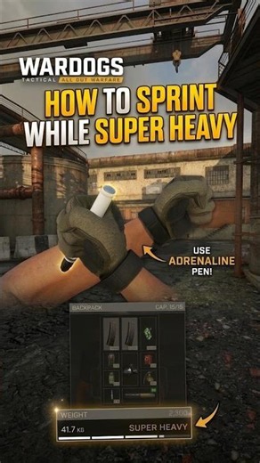 Don't sleep on Adrenaline Pens in Wardogs!