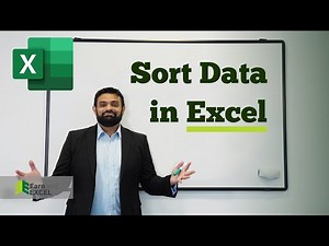 How To Sort In Excel (4 Great ways)
