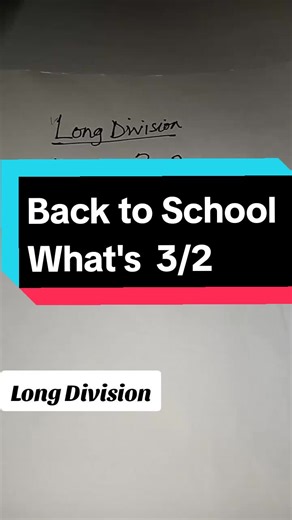 How to Calculate 3/2 Without a Calculator | Basic Math Tutorial