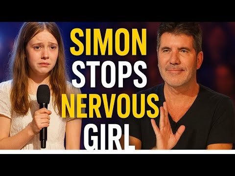 Simon STOPS Nervous Young Girl To Sing Acapella...Then This COMEBACK Happens!! 😲 | AGT 2025