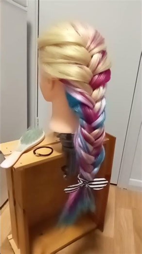 ❤️ Hair Play & ASMR | FISHTAIL BRAID | PLAIT | BEAUTIFUL HAIRSTYLE