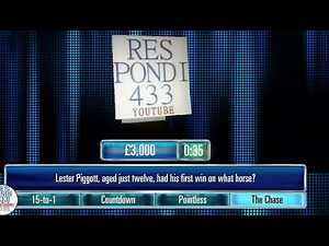 THE CHASE QUIZ - Respondi433 vs Paul Sinha