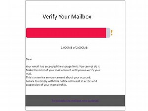 Verify Your MailBox Scam — How to Restore Your Browser