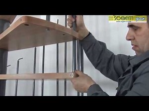 Montage d'un escalier hélicoïdal/spirale en kit CALYPSO