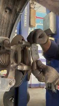 Replace Rear Brake pads #mechanic #viral