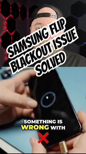 The Real Reason Your Flip Screen Goes Black #phonerepair #smartphone #pfix #flipphone