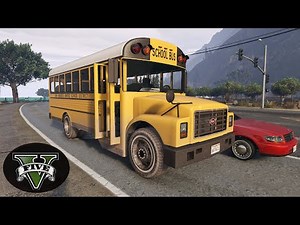 School Bus [Vapid Bus Classic] (mod) - GTA V