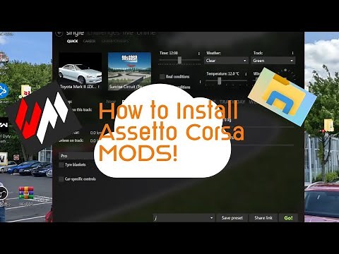 How to Install Assetto Corsa MODS! [Content Manager] Mods not working?