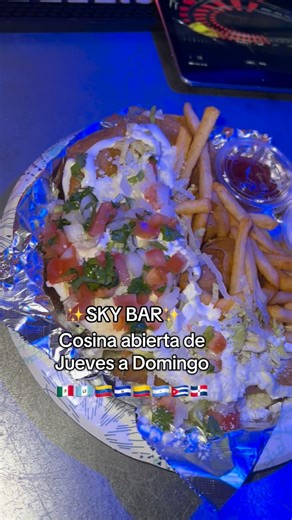 Sky Bar | ✨🍽️ ¡Los invitamos a disfrutar de nuestra deliciosa cocina en Sky Sports Bar! 🍻⚽ 📅 De jueves a domingo Ven a probar nuestros platillos,... | Instagram