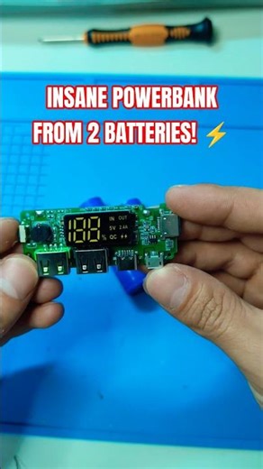 I built the ULTIMATE Fast-Charging Power Bank! ⚡ #shorts