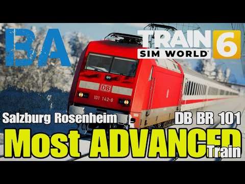 The MOST ADVANCED Train In The Game! - DB BR 101 By TSG - Train Sim World 6
