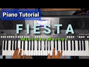 FIESTA Miel San Marcos - Piano Tutorial
