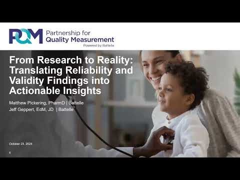 From Research to Reality: Translating Reliability and Validity Findings into Actionable Insights