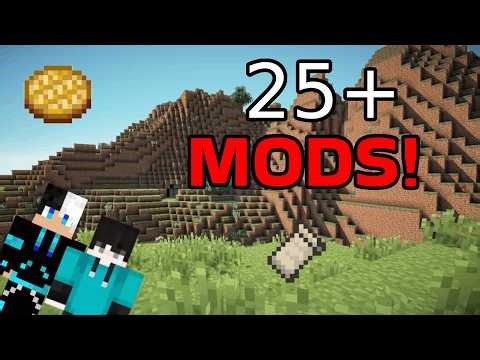 Wir Testen 25 Der BEKANNTESTEN MODS! #minecraft #gaming #mods