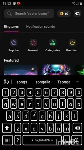 how to set ringtone in zedge app