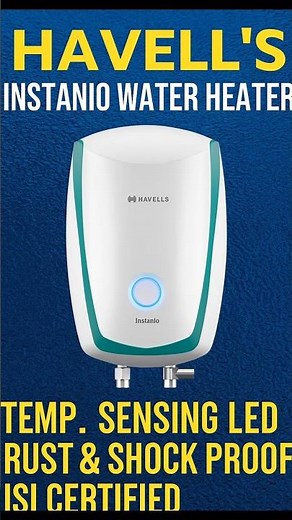 Havells Instanio 3L Instant Water Heater 🔥 | LED Indicator, Rust-Proof Body | Geyser Unboxing