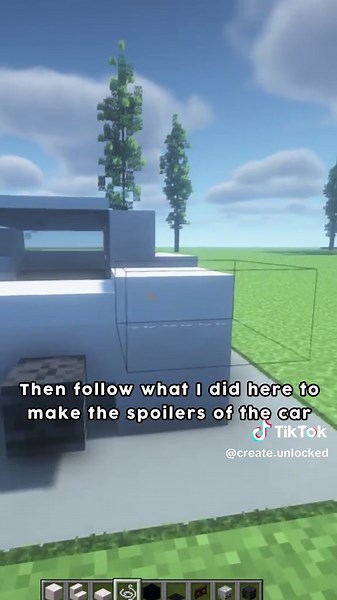 3 CARS to build in your base! (PART 1) #minecraft #minecraftbuilding #minecrafttutorial #minecraftbuildingideas #fyp #fypシ