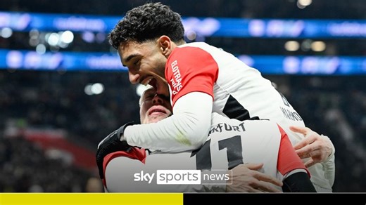 Omar Marmoush: Manchester City agree deal to sign forward from Eintracht Frankfurt
