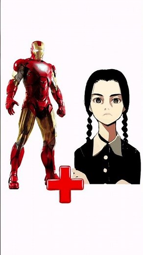 Iron man+Wednesday = Marvel Animation