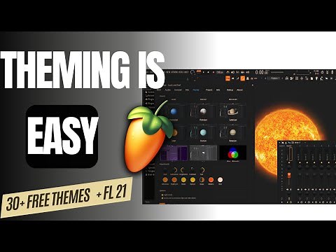 How To Change Fl Studio 21 Theme (Free FL 21 & 30+ Free Themes)