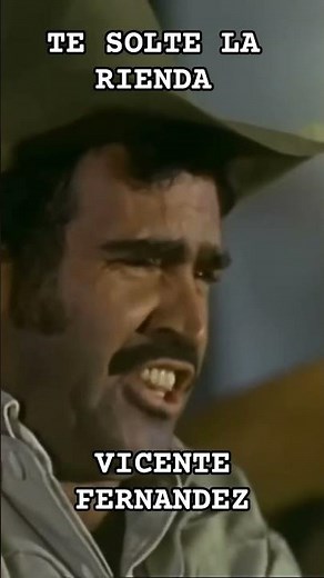 TE SOLTE LA RIENDA, VICENTE FERNANDEZ. #regionalmexicano #viejitasdelrecuerdo #amor #musicamexicana