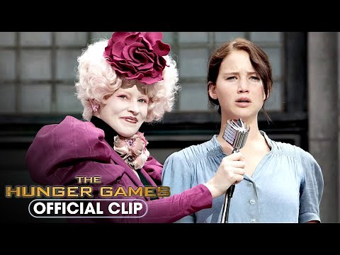 Katniss Volunteers for Prim at the Reaping | The Hunger Games