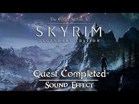 The Elder Scrolls V: Skyrim | Quest Completed [Sound Effect]
