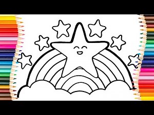 Cute Drawing Set. How to Draw Cute Drawings Easy