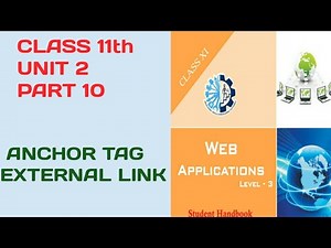 CLASS 11th ||WEB APPLICATION||UNIT_2_PART_10||WEB DEVELOPMENT USING HTML & CSS