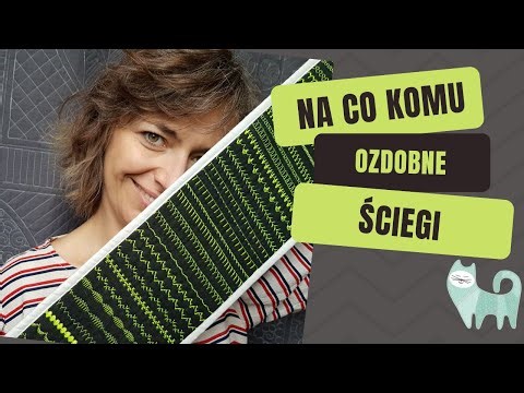 Do czego mogą przydać Ci się ściegi ozdobne? Zdradzam mój sekret na ich wykorzystanie!