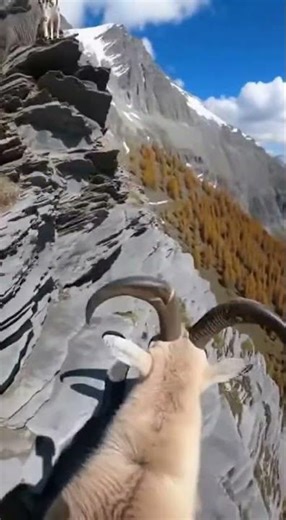 GoPro Goat POV — Mountain Jumping