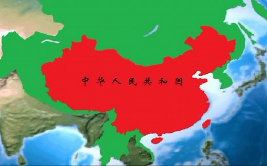 中国历史地图演变