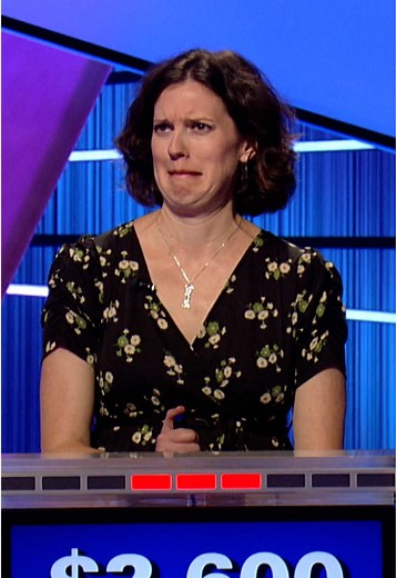 Two is company, but three is a... 😅 #Jeopardy! #gameshow #comedyvideos