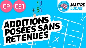 Les additions posées sans retenues