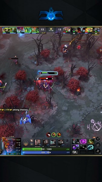 10,000 iQ Lion play Dota 2 #Dota2