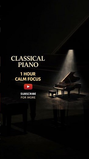 Classical Piano – 1 Hour of Deep Calm & Focus | Music for Study, Sleep & Peace #piano #pianomusic