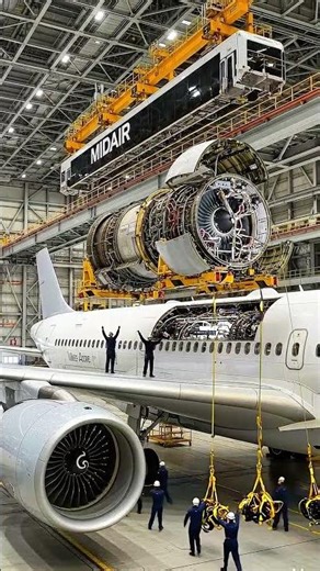 Jet Engine Install in Real Time